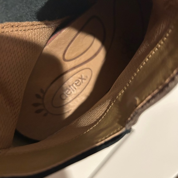 Aetrex Color Block Leather Booties Size 7 - Picture 8 of 11